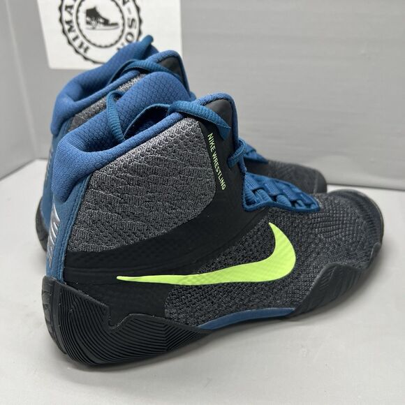 Nike Tawa Wrestling Shoe Boxing Anthracite CI2952-004 Men Size 10 NEW - Picture 5 of 12